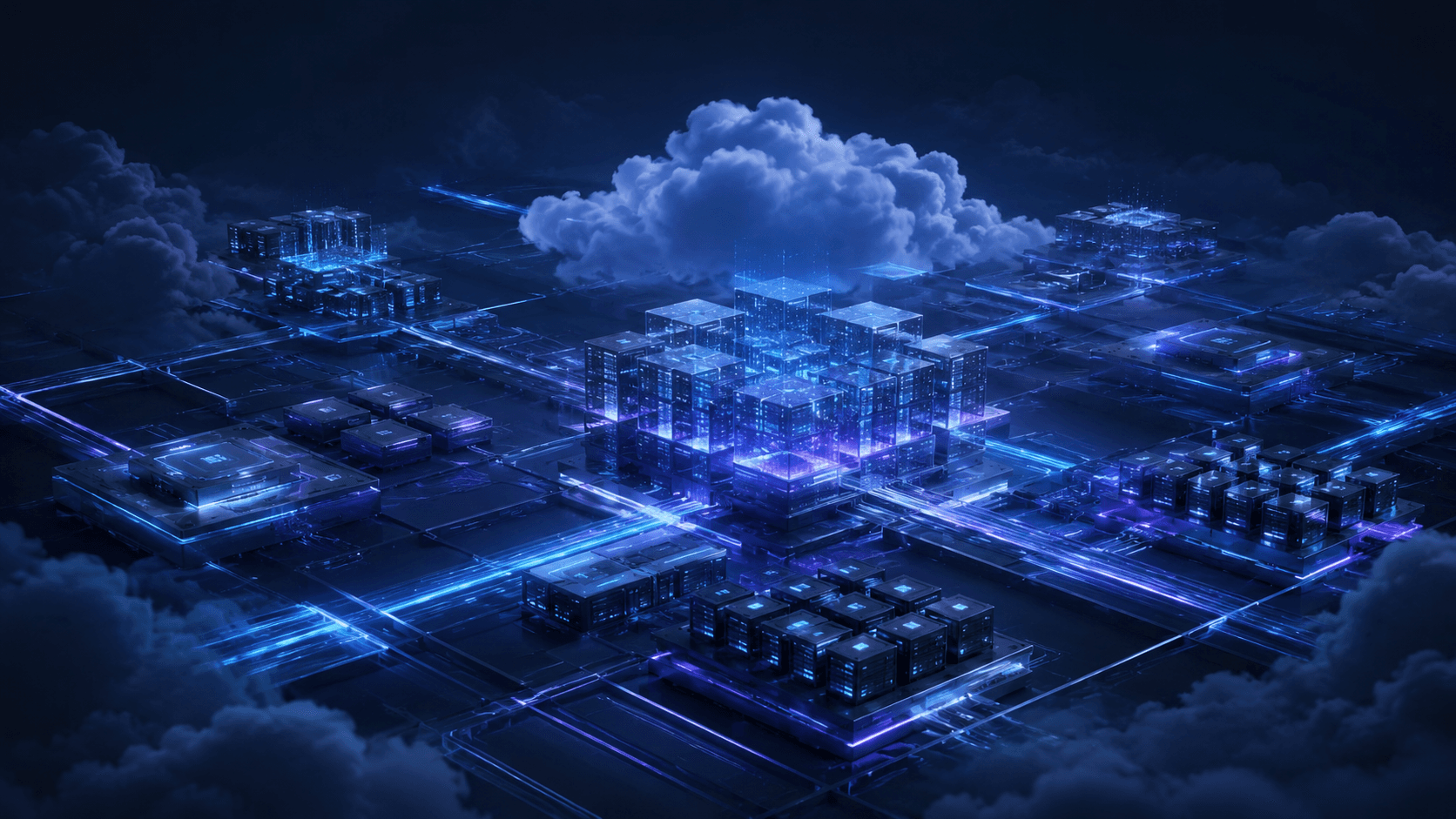 Distributed cloud platform foundation connecting resilient compute storage and data services