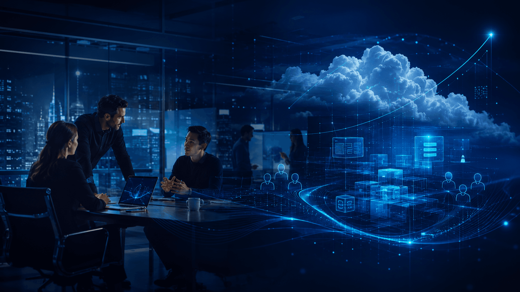 Action driven operational reporting command centre
